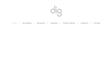 Tablet Screenshot of digdesign.net.au